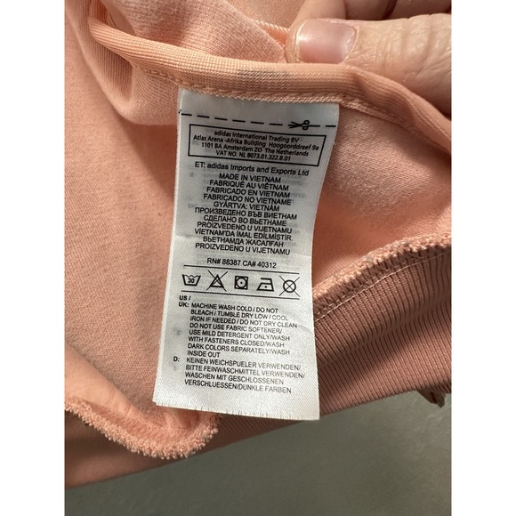 Adidas Originals Women's Pink Iconic Superstar Track Jacket Kids 14 - Picture 2 of 5